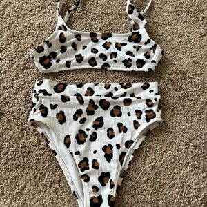 Xhilaration Animal Print Bikini Set